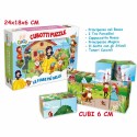 Cubotti Puzzle 12pz Fiabe