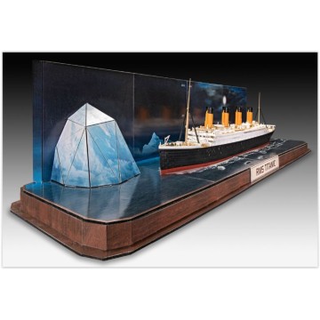 RMS Titanic con Iceberg...