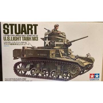 Tamiya Stuart US Light Tank...