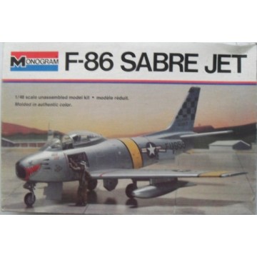 F-86 Sabre Jet complete 1/48