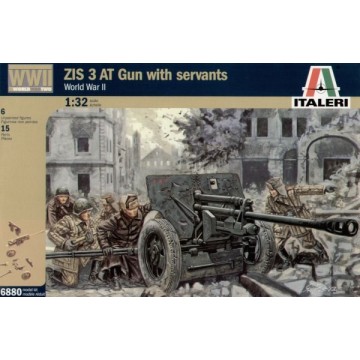 German PAK 40 AT gun with...