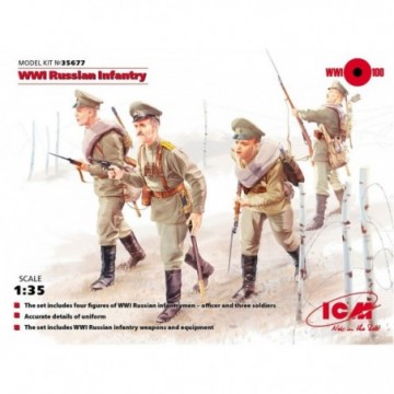 ICM WWI Russian Infantery 1:35