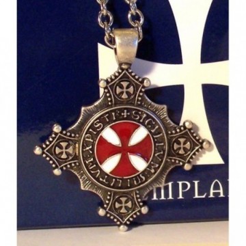 Medaglione Croce Templare...