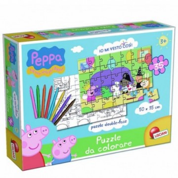 Peppa Pig Puzzle Duple Face