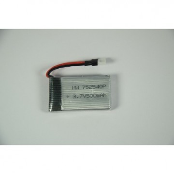 PRI Batteria Lipo 3-7V 500 mAh
